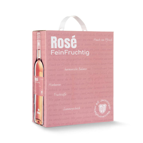 FeinFruchtig, Rosé, Bag-in-Box, QbA, feinfruchtig, 3 L